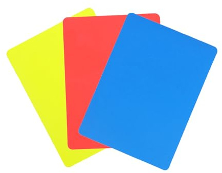 Générique Fußball-Schiedsrichterkarten – Schiedsrichter-Set – Schiedsrichterzubehör – für Männer und Frauen für Hockey, Volleyball, Basketball, Handball