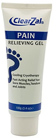 ClearZal Pain Relieving Gel for Feet and Legs 100ml