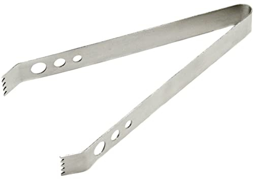 Chef Craft Classic Ice Cube Tong, 7 Inches In length, Stainless Steel