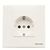 Niessen - n2288.2bl b.enchufe 2p+t completa p.inf. zenit bl Ref. 6522005130