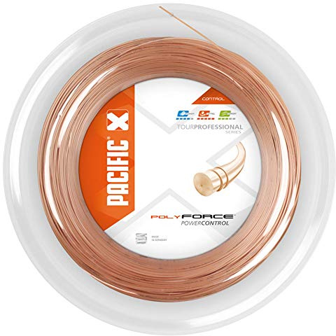 Pacific Poly Force 200m Rolle Tennissaite, Durchmesser 1,29 mm