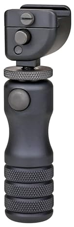 Precision Rail Monopod-PRM-Mid-Range with Quick Knob, Black, 4.75-5.65in, BT13-QK