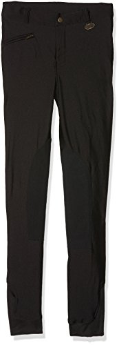 HKM M dchen Reithose -Essen Winter Easy- Kniebesatz9100 Damen Hose, 9100 Schwarz, 40 EU
