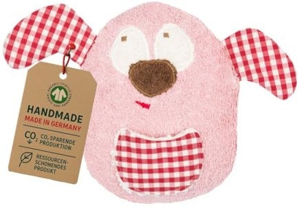 Efie épeautre de culture biologique contrôlée Coussin chauffant, rose, (Organic), fabriqué en Allemagne