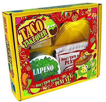 University Games Taco Takeover Board Game | For 2-4 Players