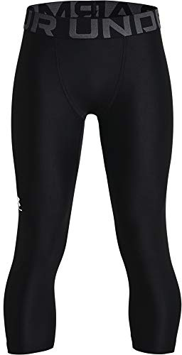 Under Armour Boys' HeatGear 3/4 Leggings Black