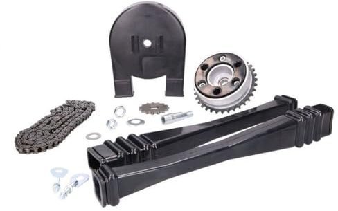 Antriebskit komplett Kette Ritzel Kettenrad Kettenkasten kompatibel für SIMSON S 50 51 53 Mofa