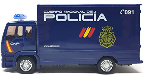 PLAYJOCS GT-8079 CAMIÓN POLICÍA Nacional vehículo para niños y coleccionistas.