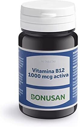 VITAMINA B12 ACTIVA 1000 MCG 60 tabletas