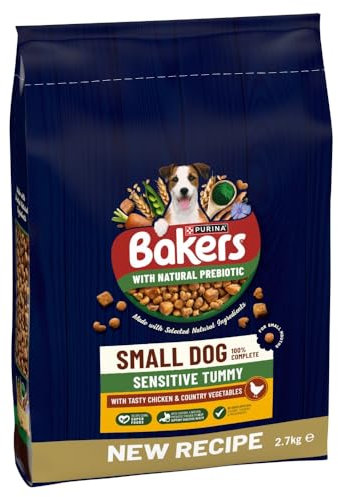 BAKERS Small Dog Sensitive Tummy Chicken Dry Dog Food 2.7kg