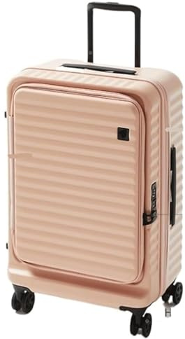 ASHSDI Koffer Reisekoffer Trolley Erweiterungskoffer 2-lagiger Explosionsgeschützter Reißverschlusskoffer Hartschalen-Leichtkoffer Boardcase Handgepäck (Color : B, Size : 28in)