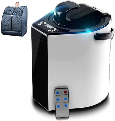 Olla De Vapor Para Sauna, Generador De Vapor Portátil De 3,5 L, Kit De Vaporizador De Acero Inoxidable, Con Control Remoto, Con Temporizador Y Pantalla De Engranaje, Interior De Acero Inoxidable