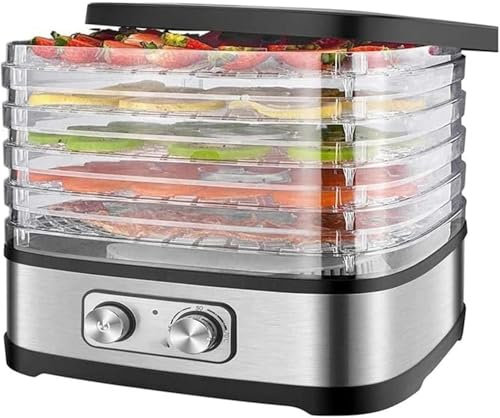 Essiccatore per frutta 230 W Essiccatore elettrico per alimenti, Vassoio per essiccatore per frutta Essiccatore per essiccatore facile da pulire per frutta secca, verdura, cecina e altri snack sani