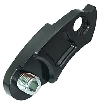 QASULER Bicycle Rear Derailleur Hanger Extension Frame Gear Tail Hook Extender With Bolt Cycling Bicycle Tail Hook Lengthener Bike Parts Transmission Tail Hook