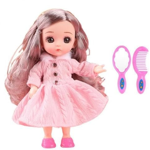 F Fityle 3X 16cm Große Multigelenk Stehpuppe, Bewegliche Gelenke DIY Spielzeug