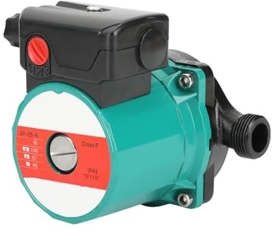 Bomba de calefacción de aire acondicionado RV – 100 W ultra silencioso para circulación de agua caliente y caldera de calefacción central