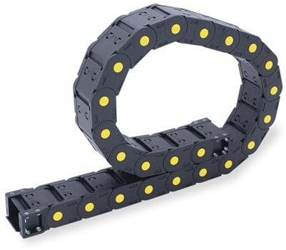 Kabel-Schleppkette 1 Meter Kabelschleppkette H20F.1.S Brückentyp beidseitig offen 20 * 38MM 50 57 60 75 77 100(75mm,20x77 mm)