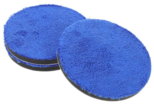 MAGICLULU 3pezzi Tamponi Auto per Vernice Ceratura e Sigillante Kit Tampone Applicatore in Spugna per Lucidatrice Manuale o Automatica