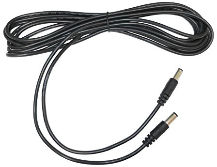SpyPoint Cable (PW-12FT) 12V Battery Kit (KIT-12V) Wildlife Surveillance Camera Accessories, Black, S