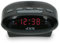 iCES ICR-230-1 PLL FM Uhrenradio mit Dual Alarm (Jumbo Display, Sleep-Timer, Schlummerfunktion) schwarz