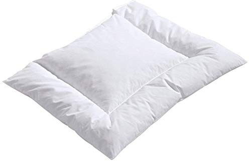 Betten Hofmann Basic Baby Kinder Kissen Kopfkissen 40x60 cm u-förmig gesteppt allergieneutral
