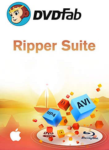 DVDFab Ripper Suite - DVD Ripper & Blu-ray Ripper - 2 Jahre / 1 Gerät für Mac Aktivierungscode per Email