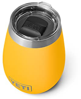 YETI Rambler Wine Tumbler Alpine Yellow