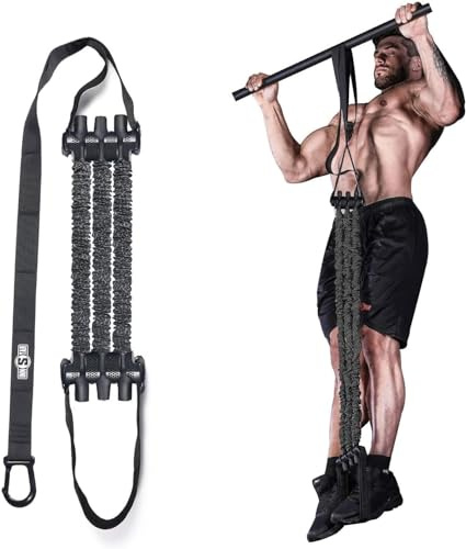 INNSTAR Elastique Musculation Traction Fitness pour des Pull Up Bar | Réglable Bandes de résistance Musculation pour des Pull Up Bar, Bandes de Traction pour Pilates,Stretching, Gym pour, Pull-Up