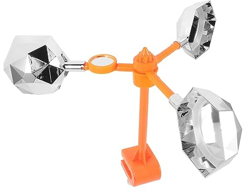 YARNOW Moulin à Vent pour Oiseaux en Métal Outil de Dissuasion Réfléchissant pour Jardin et Verger Effaroucheur d'oiseaux Extérieur Protection Arbres Fruitiers Pelouse Acier Inoxydable