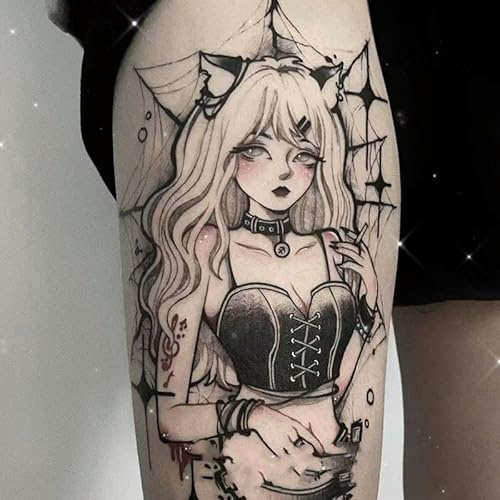 2 Photos Of Sagittarius Girl Juice Herbal Temporary Tattoo Fake Tattoo Arm Waterproof And Long-Lasting Male Flower Arm Lasting For Two Weeks