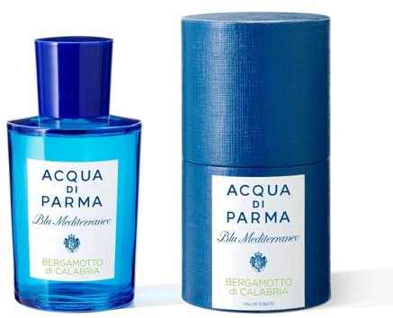 Acqua Di Parma Blu Mediterraneo, eau de toilette classica dallo stile senza tempo, perfetta per chi preferisce note leggere e fresche, flacone da 100 ml pensato per accompagnare i gesti di benessere d