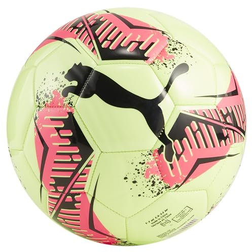 PUMA Unisex Futsal 3 Machine Stitch Soccer Ball, 3, Fizzy Apple-Sunset Glow