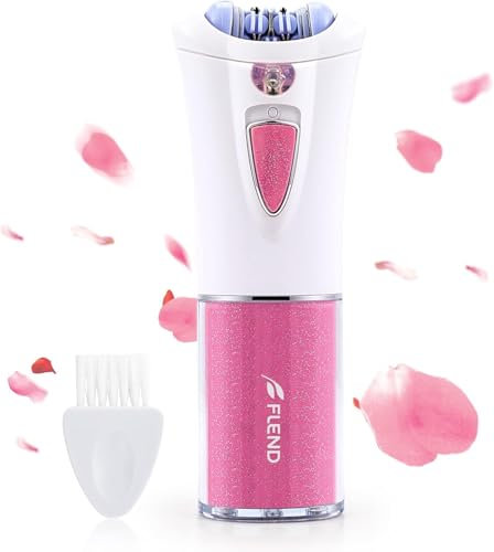 Epilierer Gesichts, Kabellose Epilierer Damen zur Gesichts & Körperhaarentfernung, Elektrischer Mini-Epilierer mit LED-Licht, Bikini Trimmer für die Gesichts Körper Achsel Bikini Bein