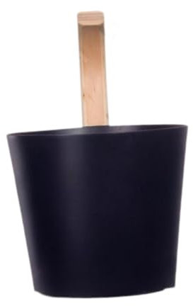 Fonowx Cubo de Sauna con Cucharón de 5 L, Juego de Accesorios para Sauna para Casas de Baños Y Hoteles