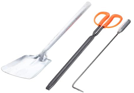 Ciieeo Herramientas Para Chimenea Accesorios De Invierno Para Chimenea Atizador Gancho Para Fuego Herramientas Para Barbacoa Pala Para Cenizas Suministros Para Para Del Hogar