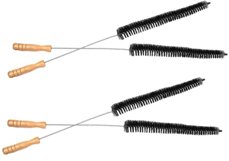 ERINGOGO 4pcs Dryer Vent Cleaner Brush Cleaning Scrubber for Washing Machine Multifunctional Cleaning Tools Soft Bristle Vent Brush