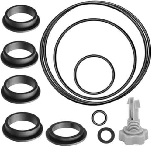 Ricambi Filtro a Sabbia per Pompe Filtro a Sabbia Intex, Pompe Filtro a Sabbia, Parti di Ricambio 25013, Set Con Valvola di Sblocco Aria, O-ring, per Piscine Kit di Manutenzione Parti di Ricambio