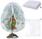 Filet de Protection Contre Les Insectes, 2pcs Fil-et Arbre Fruitier, Filet Anti-Insectes pour Plantes, Filet de Jardin avec Cordon de Serrage, Filets de Protection Contre Les in-sectes, 100 x 120 cm