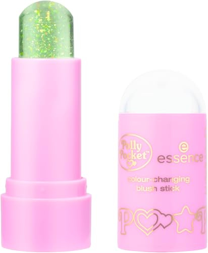 essence Blush en stick révélateur de couleur Polly Pocket, s'adapte à la couleur, effet colorant, naturel (5.2g)