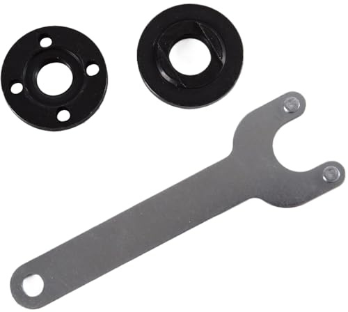 5 5/8-11 Grinder Flange Angle Wrench Spanner Metal Lock Nut,Angle Grinder Spanner Angle Grinder Attachments Compatible with Makita Dewalt Bosch Milwaukee 193465-4 224568-4 224399-1