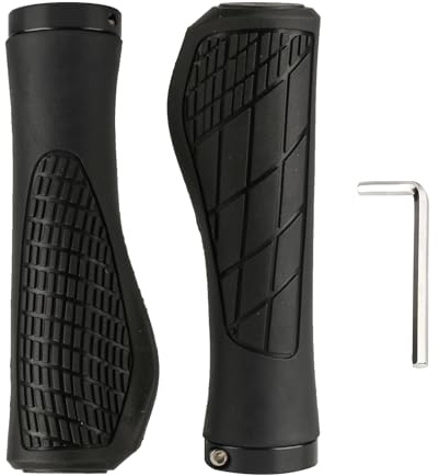 Bbtcxjs 1 Paar Lenkergriffe Fahrradgriffe Ergonomische, Fahrrad Griffe MTB, Handgriffe für fahrradlenker Griffe 22mm, für MTB Trekkingrad Cityrad Rennrad Bike Grips Fahrradgriffe Mountainbike