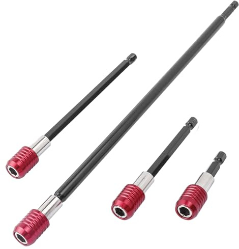 Gasea Magnetic Impact Drill Bit Extension Holder Screwdriver Bit Holder Set