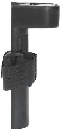 Qudinip Nivel de Varilla de Grado Ajustable, Nivel de Burbuja Portátil de Aluminio de 90 Grados con Cubierta Protectora, para Varillas Redondas y Rectangulares de 1 a 1,25 Pulgadas