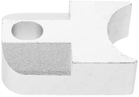 Universeller Silber Fußstützenstopper Aluminiumlegierung aus Rollstuhl | Arretierblock für Elektrorollstuhl, Werkzeugfreie Montage, Passt zu Sitzschienen und Transportstuhl Hardware