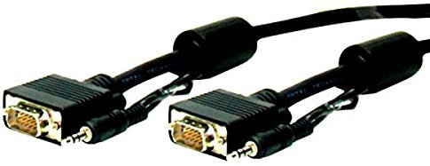 Comprehensive HD15/HD15, 3m câble VGA VGA (D-Sub) Noir - Câbles VGA (3m, 3 m, VGA (D-Sub), VGA (D-Sub), Noir, Nickel, 2048 x 1536 Pixels)