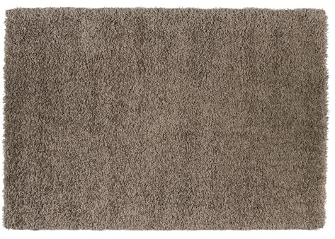 Mein Teppichmarkt Teppichträume werden wahr! Ballroom Shaggy Hochflor Langflor Teppich in braun, Größe: 240x290 cm