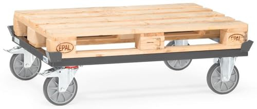 Fetra Paletten-Fahrgestell 22801/7016 für Gitterboxen und Flachpaletten