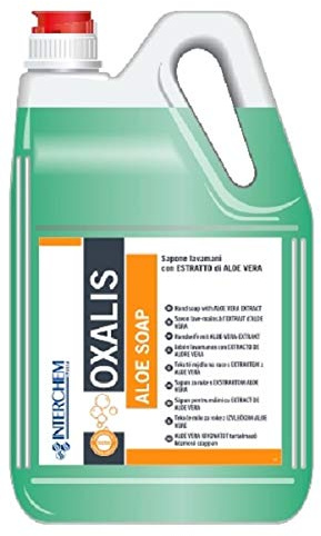 Oxalis Aloe Soap sapone lavamani con estratti di aloe vera - Confezione : 4 taniche da lt.5