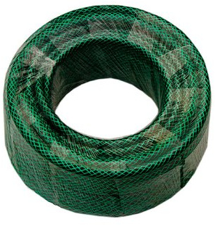 UK Manufactured Heavy Duty Green BRADED Hose Garden HOSEPIPE 75M Length