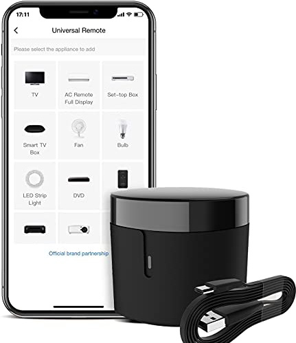 Broadlink RM4 Mini Universal WiFi IR Wireless Smart Home Fernbedienung IR Transmitter Remote TV, Klimaanlage per Smartphone von überall über 3G4G